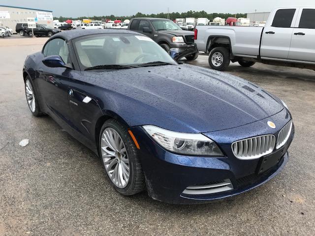 WBALM73539E165295 - 2009 BMW Z4 SDRIVE3 BLUE photo 1
