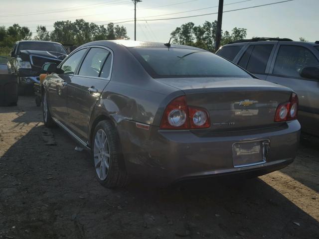 1G1ZE5E16BF189401 - 2011 CHEVROLET MALIBU LTZ 棕色 照片 3