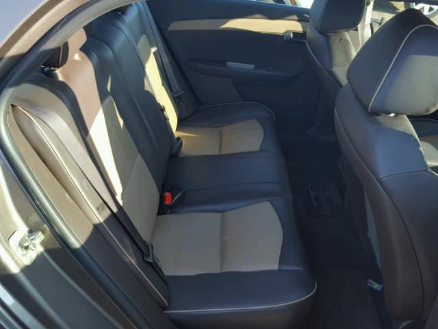 1G1ZE5E16BF189401 - 2011 CHEVROLET MALIBU LTZ 棕色 照片 6