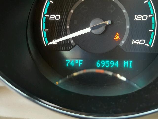 1G1ZE5E16BF189401 - 2011 CHEVROLET MALIBU LTZ 棕色 照片 8