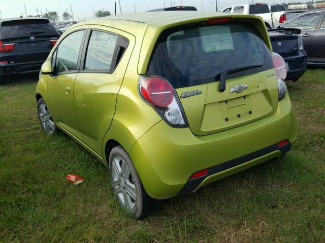 KL8CD6S98DC516698 - 2013 CHEVROLET SPARK GREEN photo 3