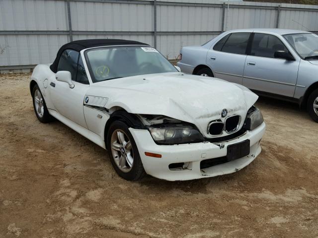 4USCH9348YLG02256 - 2000 BMW Z3 2.3 WHITE photo 1