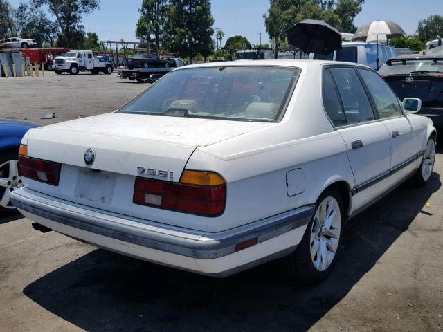 WBAGB4310J3209532 - 1988 BMW 735 I AUTO WHITE photo 4