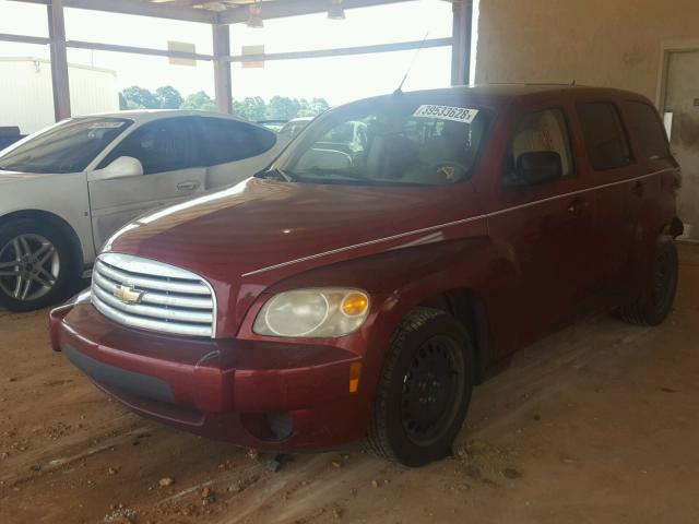 3GNDA33D88S579832 - 2008 CHEVROLET HHR LS წითელი ფოტო 2