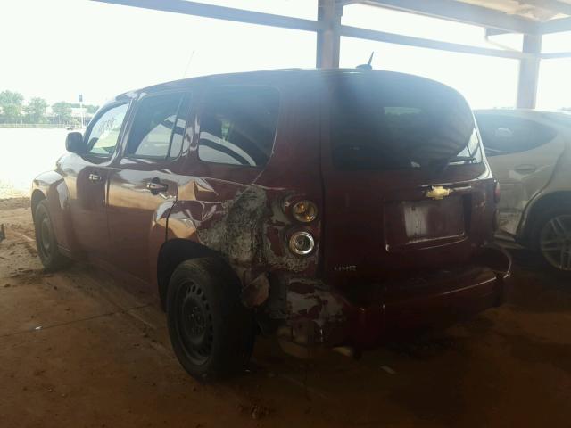 3GNDA33D88S579832 - 2008 CHEVROLET HHR LS წითელი ფოტო 3