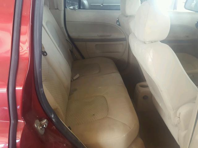 3GNDA33D88S579832 - 2008 CHEVROLET HHR LS წითელი ფოტო 6