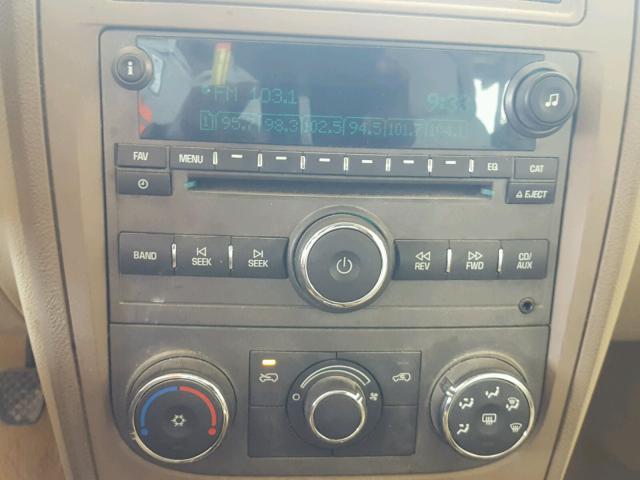 3GNDA33D88S579832 - 2008 CHEVROLET HHR LS წითელი ფოტო 9