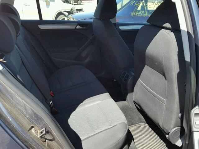 WVWDA7AJ2BW030342 - 2011 VOLKSWAGEN GOLF BLUE photo 6