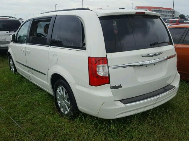 2C4RC1BG1DR645492 - 2013 CHRYSLER TOWN & COU WHITE photo 3