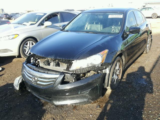 1HGCP2F64CA053185 - 2012 HONDA ACCORD SE BLACK photo 2