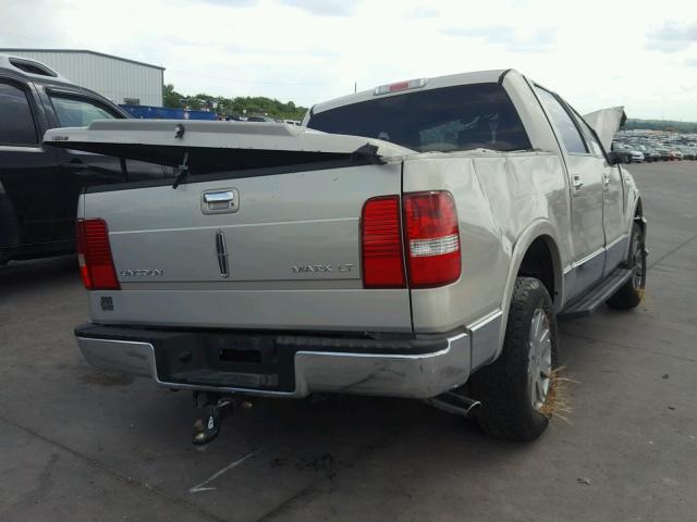 5LTPW18526FJ12689 - 2006 LINCOLN MARK LT TAN photo 4