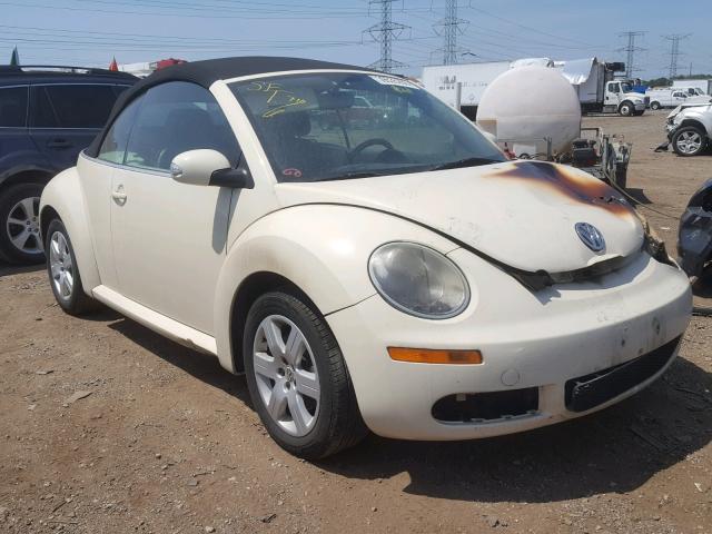 3VWRF31Y07M408630 - 2007 VOLKSWAGEN NEW BEETLE ბეჟი ფოტო 1