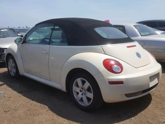 3VWRF31Y07M408630 - 2007 VOLKSWAGEN NEW BEETLE ბეჟი ფოტო 3