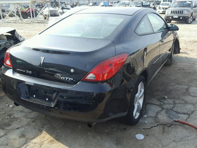 1G2ZM171364259135 - 2006 PONTIAC G6 GTP BLACK photo 4