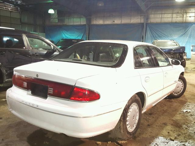 2G4WY52M4W1440506 - 1998 BUICK CENTURY LI WHITE photo 4