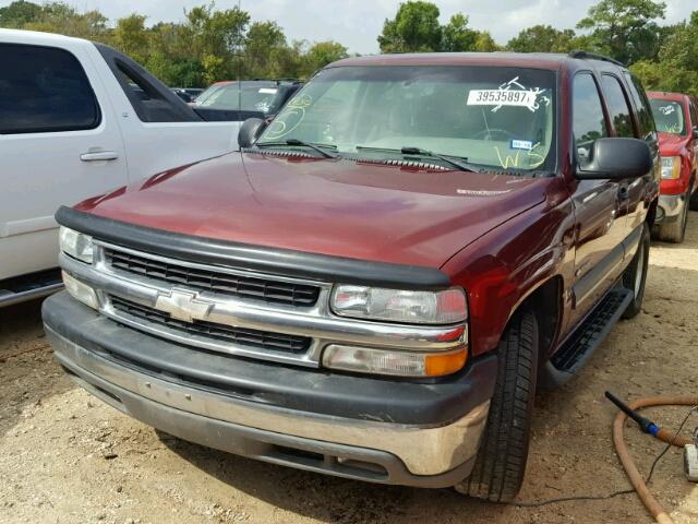 1GNEC13Z33R293865 - 2003 CHEVROLET TAHOE RED photo 2