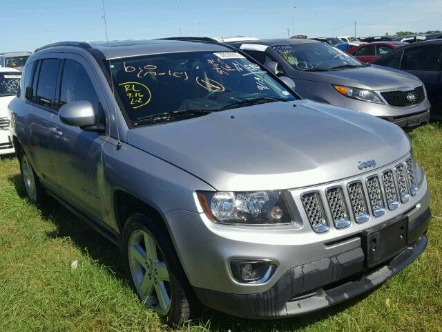 1C4NJCEA3ED850663 - 2014 JEEP COMPASS GRAY photo 1