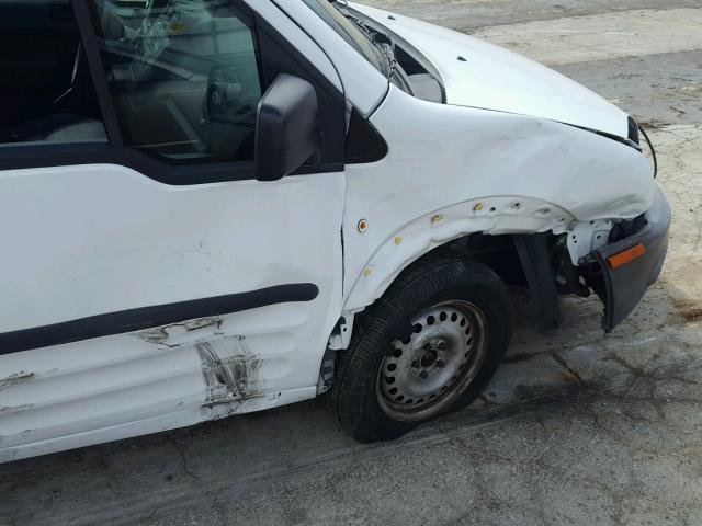 NM0LS6AN6DT130354 - 2013 FORD TRANSIT CO WHITE photo 9