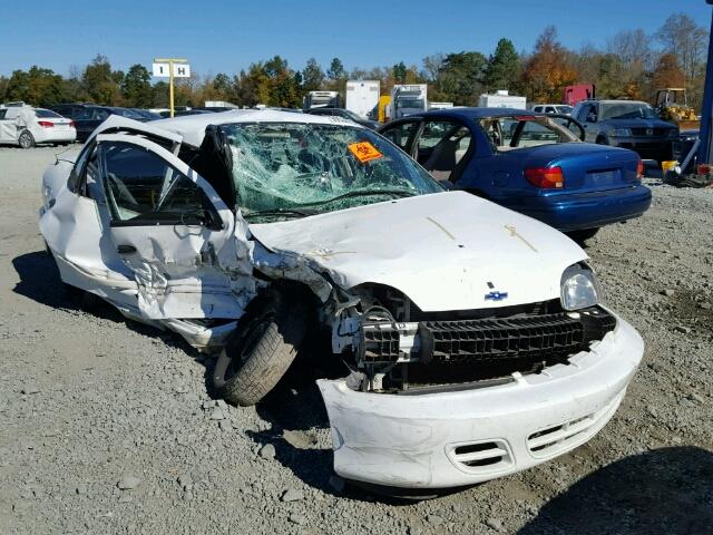 1G1JC524327122363 - 2002 CHEVROLET CAVALIER/C WHITE photo 1