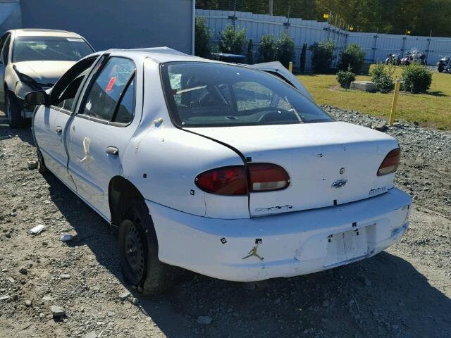 1G1JC524327122363 - 2002 CHEVROLET CAVALIER/C WHITE photo 3