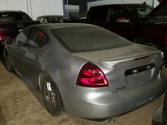 2G2WR524451146026 - 2005 PONTIAC GRAND PRIX GRAY photo 3
