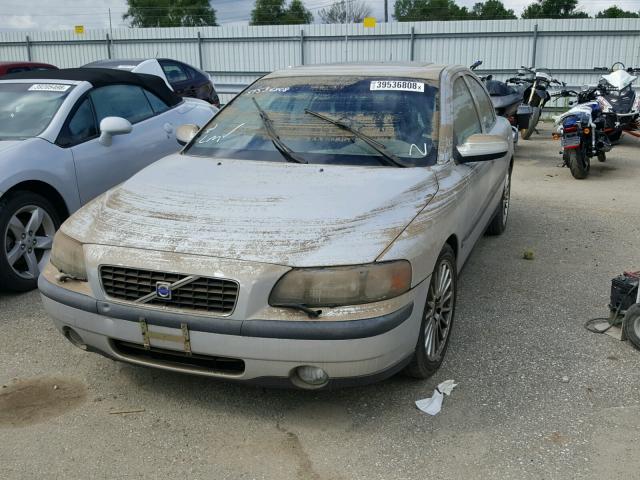 YV1RS58D532237107 - 2003 VOLVO S60 2.4T GRAY photo 2