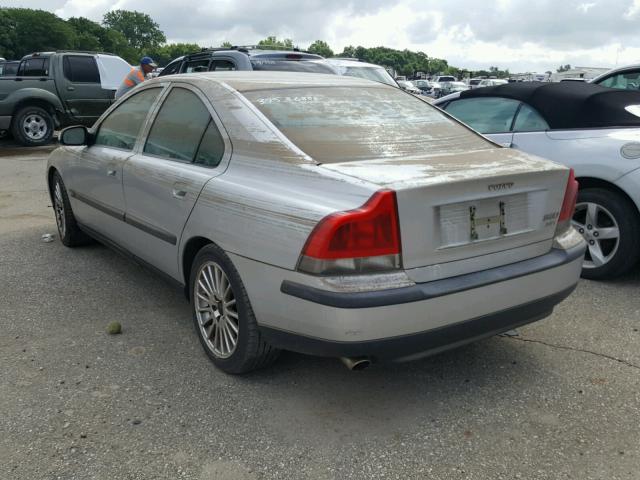 YV1RS58D532237107 - 2003 VOLVO S60 2.4T GRAY photo 3