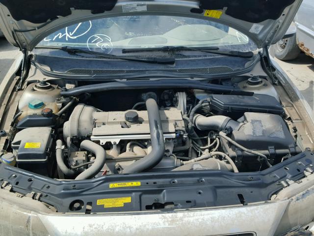 YV1RS58D532237107 - 2003 VOLVO S60 2.4T GRAY photo 7