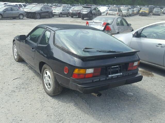 WP0AA0928HN453691 - 1987 PORSCHE 924 S BLACK photo 3