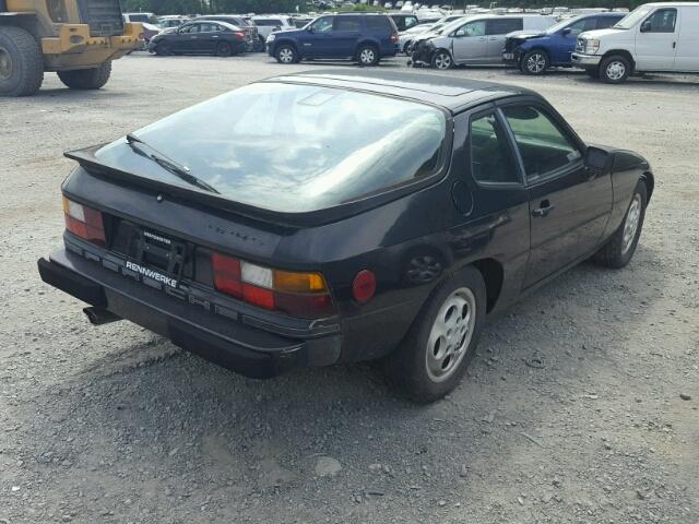 WP0AA0928HN453691 - 1987 PORSCHE 924 S BLACK photo 4