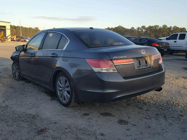 1HGCP2F83BA152824 - 2011 HONDA ACCORD GRAY photo 3