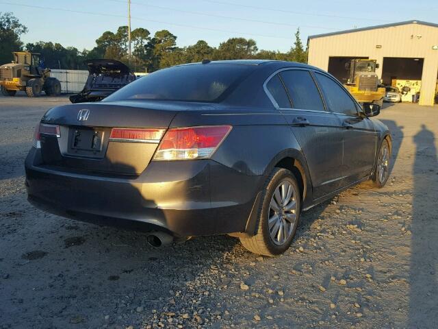 1HGCP2F83BA152824 - 2011 HONDA ACCORD GRAY photo 4