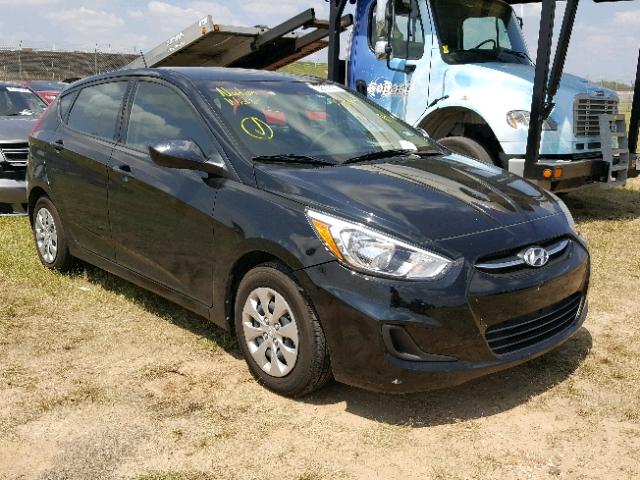 KMHCT5AE8HU331646 - 2017 HYUNDAI ACCENT SE BLACK photo 1