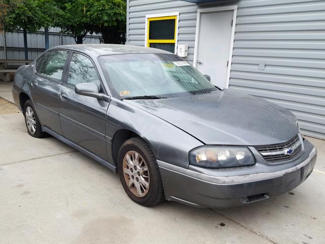 2G1WF52E659320962 - 2005 CHEVROLET IMPALA GRAY photo 1