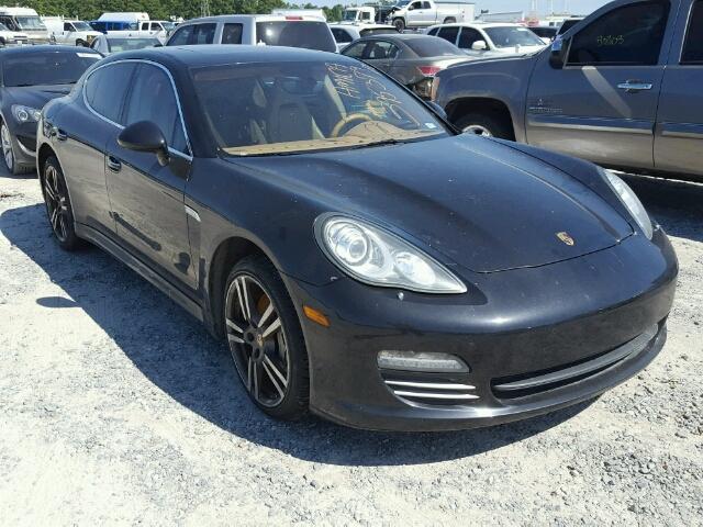 WP0AB2A77AL064400 - 2010 PORSCHE PANAMERA BLACK photo 1