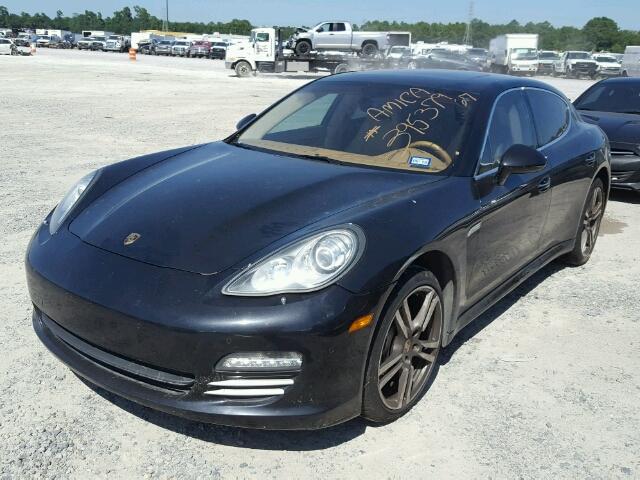 WP0AB2A77AL064400 - 2010 PORSCHE PANAMERA BLACK photo 2