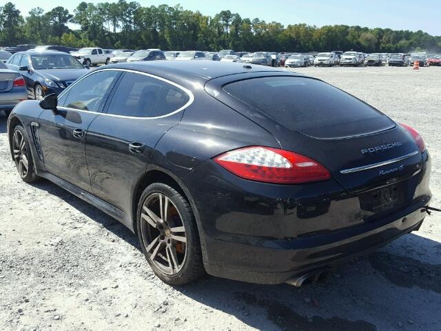 WP0AB2A77AL064400 - 2010 PORSCHE PANAMERA BLACK photo 3