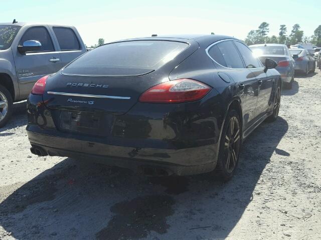 WP0AB2A77AL064400 - 2010 PORSCHE PANAMERA BLACK photo 4