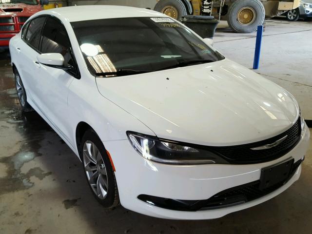 1C3CCCBB6FN558343 - 2015 CHRYSLER 200 S WHITE photo 1