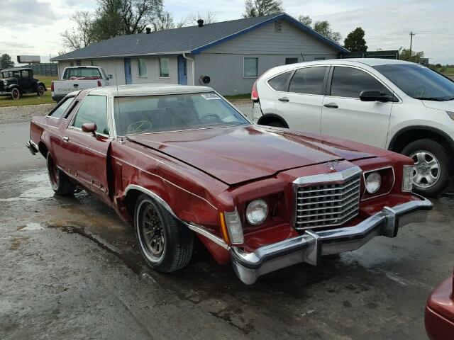 F8G87H328689F - 1978 FORD T BIRD RED photo 1