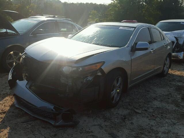 JH4CU26639C001310 - 2009 ACURA TSX GRAY photo 2