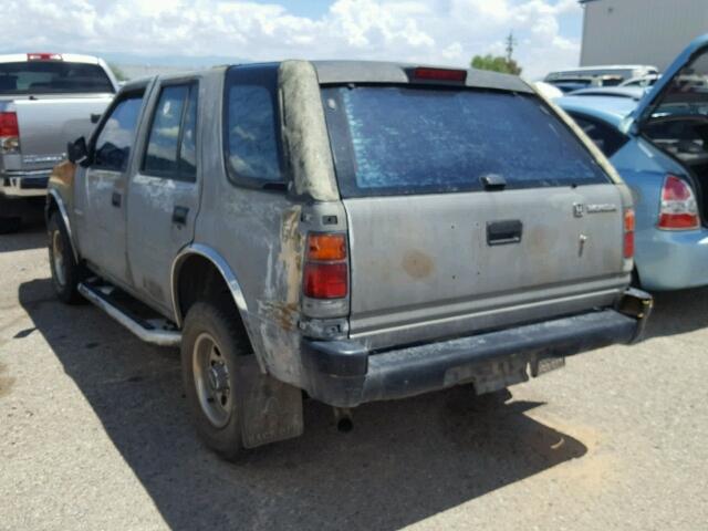 4S6CK58VXS4427608 - 1995 HONDA PASSPORT E BURN photo 3