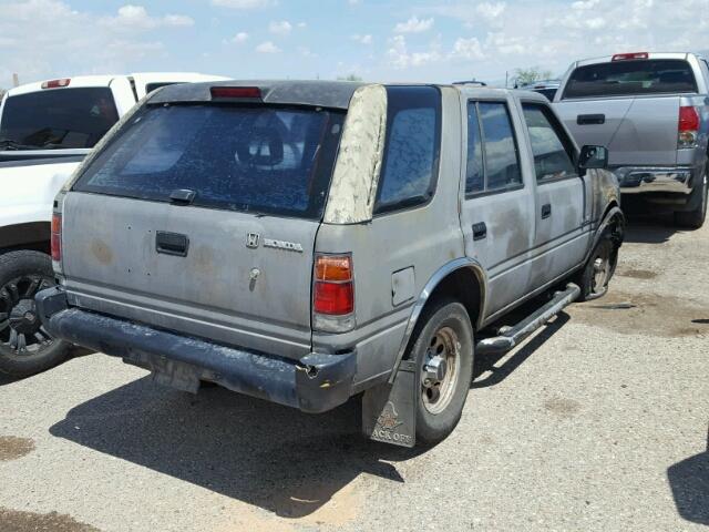 4S6CK58VXS4427608 - 1995 HONDA PASSPORT E BURN photo 4