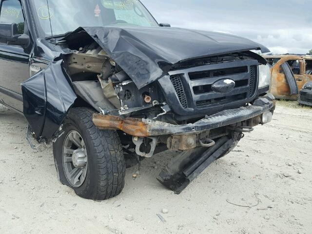 1FTZR45E77PA83467 - 2007 FORD RANGER SUP BLACK photo 9