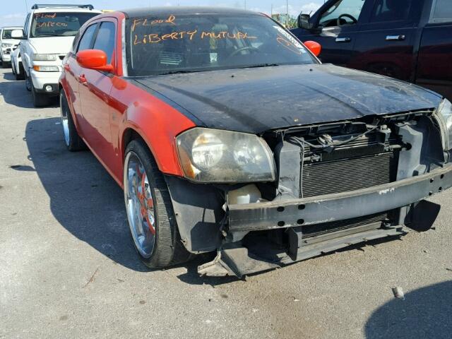 2D4FV48VX5H533708 - 2005 DODGE MAGNUM SXT ORANGE photo 1