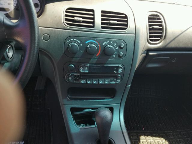 2B3HD46R22H228134 - 2002 DODGE INTREPID S შავი ფოტო 9