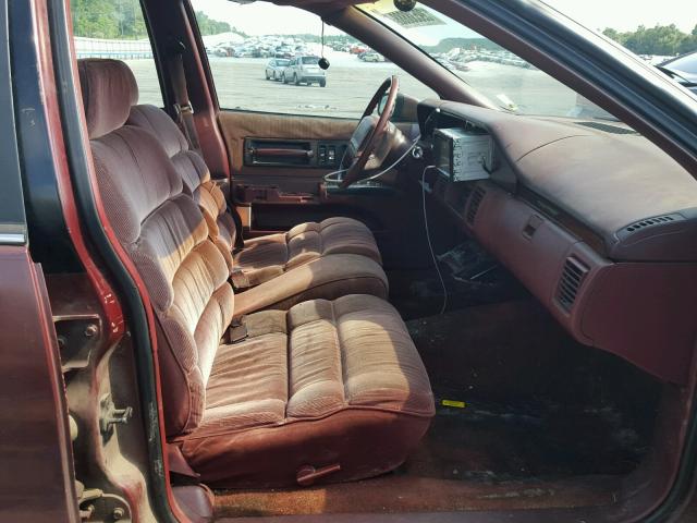 1G1BN53EXMW189850 - 1991 CHEVROLET CAPRICE CL Bordo fotoğraf 5