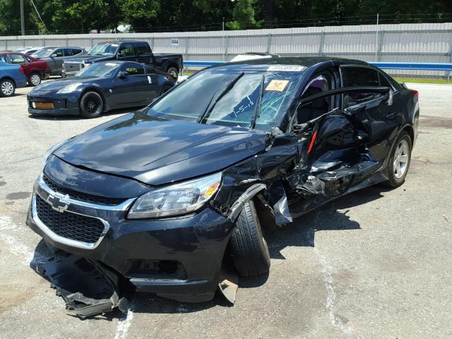 1G11B5SLXFF266269 - 2015 CHEVROLET MALIBU LS შავი ფოტო 2
