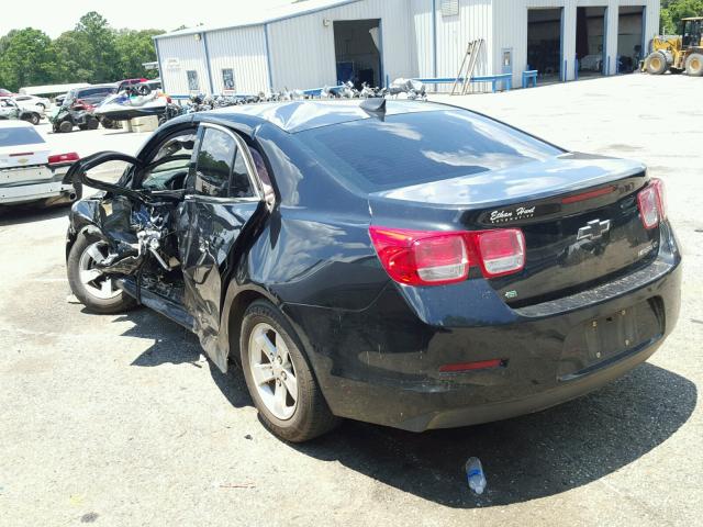 1G11B5SLXFF266269 - 2015 CHEVROLET MALIBU LS შავი ფოტო 3