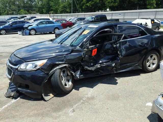 1G11B5SLXFF266269 - 2015 CHEVROLET MALIBU LS შავი ფოტო 9